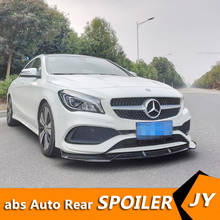 Для Mercedes-Benz W117 CLA RX обвес переднего бампера для Benz CLA180 200 250 диффузор защитные бамперы перед задним спойлером 2024 - купить недорого