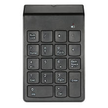 2.4g usb numérico teclado sem fio número almofada 18 teclas mini teclado digital para pro computador portátil portátil notebook desktop 2024 - compre barato