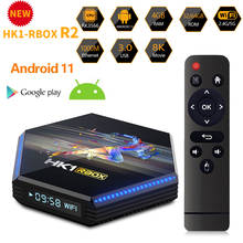 Hk1-conjunto tv box rbox r2 com android 11, smart tv, wi-fi 2.4 ghz/5 ghz, bt4.0, rk3566, google voice, youtube, 1000m, 8k, reprodutor de mídia hk1 2024 - compre barato