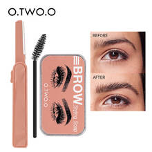 O.TW O.O-jabón para cejas, cera con recortador, esponjoso, pluma, pomada de Gel para maquillaje, laminación, levantamiento de cejas 2024 - compra barato