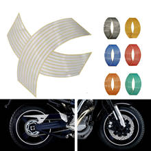 Motorcycle Wheel Sticker 3D Reflective Rim Tape Auto Decals Strips For Honda Hornet 250 CB 599 600 VTX1300 CB R650F 650F VF750 2024 - buy cheap