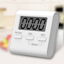 Timer digital, com display lcd a bateria, alarme de contagem regressiva, lembrete, temporizador digital de cozinha, cozimento 2024 - compre barato