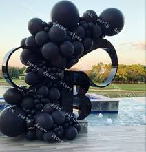 5/10/12/18 Inch Black Balloons Garland Arch Kit Latex Balloons Birthday Party Decorations Adult Wedding Decoration Helium Globos 2024 - buy cheap