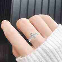 1 шт. для женщин модные кольца кольцо с крестом модное серебряное кольцо для женщин ювелирные изделия из сплава для свадьбы, ювелирное изделие, подарок 2024 - купить недорого