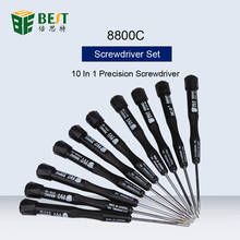 BST-8800C 10 In 1 Precision Screwdriver P2 P5 1.5 Pentalobe Y 2.5 Tri Wing PH00 PH000 T3 T4 T5 T6 For Air/Pro CellPhone Repair 2024 - buy cheap
