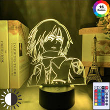 Led Night Light Anime Attack Lamp for Room Decor Light Cool Birthday Gift Bedside Desk Lamp Battery on Titan 2024 - buy cheap