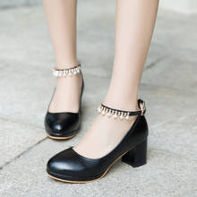 YQBTDL-zapatos de tacón alto para mujer, calzado de oficina a la moda, color negro, para verano y primavera 2024 - compra barato