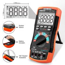 BTMETER BT-770T Digital Multimeter 6000 Counts True RMS Multimeter Auto Ranging for AC DC Current,Voltage Resistance Capacitance 2024 - buy cheap