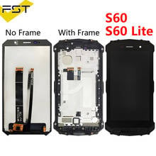 For Doogee S60 Lite LCD Display+Touch Screen 100% Tested Screen Digitizer Assembly Replacement for doogee s60 lcd with frame 2024 - buy cheap