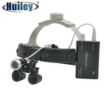 2.5X/3.5X Dental Surgical Loupe Magnifier Optical Dentist Binocular Magnifying Surgery Loupe with LED Light 2024 - buy cheap