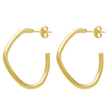 Bettyue Elegant Gold Geometry Shape Earring Women&Girls Ingenious Jewelry Wedding Party Fancy Alloy Gift Simplicity Style 2024 - buy cheap