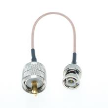 BNC Male Plug To PL259 UHF Male Crimp Jumper Pigtail RG316 Cable 2024 - buy cheap