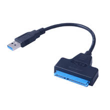 Nuevo Cable USB 3,0 SATA a USB 3,0, adaptador compatible con disco duro externo SSD HDD de 2,5 pulgadas, Cable Sata III de 22 pines 2024 - compra barato