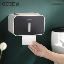 GESEW портативный держатель для туалетной бумаги, настенный стеллаж для хранения в ванной, креативный складываемый крючок, коробка для салфеток, держатель для туалетной бумаги 2024 - купить недорого