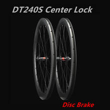 Wheelset 700c Rim Brake Quality Carbon Wheels 50x25mm Tubeless Disc Road Bike Wheels DT240S Center Lock 100x12mm 142x12mm Or QR 2024 - buy cheap