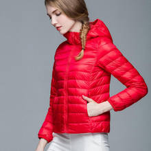 2020 Winter Down Jacket Women 90% White Duck Down Coat Ultra Light Warm Female Portable Outwear Plus Size Down Jacket Winter 2024 - buy cheap