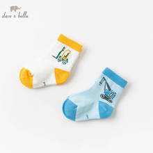 DBX12772 dave bella baby boy print sock spring  children cute socks 2024 - buy cheap