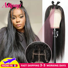 Straight Lace Frontal Wig  150 Density  Lace Frontal Human Hair Wig Brazilian Remy Pre-Plucked Wig For Women Human Hair 2024 - buy cheap