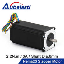 Aubalasti NEMA23 CNC Stepper Motor 57x82mm 4-lead 3A 2.2N.m D=8mm 6.35mm For 3D Printer for CNC Router Engraving milling machine 2024 - buy cheap