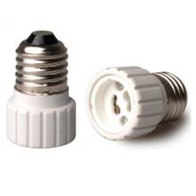 10PCS Universal White PBT Ceramic EU Standard E27 to E14 LED Light Base Conversion Lamphead Tube Led Bulbs Adaptor Lamp holder 2024 - buy cheap