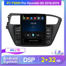 Sistema multimídia automotivo, reprodutor com android, navegação gps, rádio estéreo, suporte para carplay, dvr, para hyundai i20 2015, 2016, 2017, 2018 2024 - compre barato