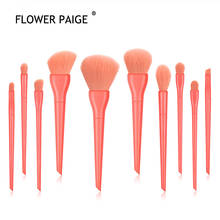 pinkycolor Makeup Brushes FLOWER PAIGE 10Pcs Cosmetic Powder Eye Shadow Foundation Blush Blending Beauty Make Up Brush Maquiagem 2024 - buy cheap
