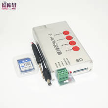 T1000B SD Card T-1000B DMX512 RGB Controller WS2801 WS2811 WS2812B LPD6803 8806 LED strip digital led 2048 Pixels DC5V-24V 2024 - buy cheap