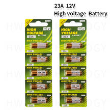 Baterías de alarma Batería Ultra alcalina, venta al por mayor, 10 unidades/lote, 12V, A23, 23A, Envío Gratis 2024 - compra barato