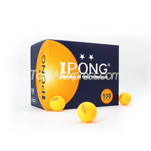 100 bolas de tênis de mesa ipong 2 estrelas bolas (abs, cor laranja) treinamento bolas de ping pong amarelo para o robô de tênis de mesa por atacado 2024 - compre barato
