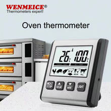 Termómetro Digital para carne y barbacoa, termómetro para horno de parrilla con temporizador y sonda de acero inoxidable, TP-710 de cocina 2024 - compra barato