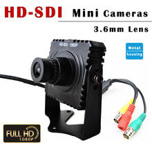Neocoolcam completo HD-SDI 2.0mp 1080p panasonic câmera 3.6mm lente caixa de segurança sdi mini câmera osd menu caixa de metal 2024 - compre barato