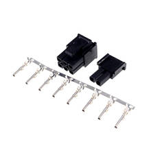 10 Sets PCIe PCI-E GPU 4.2 mm 5557 8 Pin (6+2) Receptacle Power Connector Housing Plastic Shell Rail+ Female Contact Pin Crimp 2024 - buy cheap
