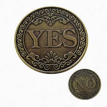 Floral YES NO Letter Ornaments Collection Arts Gifts Souvenir Commemorative Coin collection enthusiasts challenge coin 2024 - buy cheap