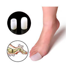 Produto de cuidados para os pés em gel de silicone, 2 peças, protetor de bolhas, joanetes, dedos do pé, cuidados com os pés, produto s001 2024 - compre barato