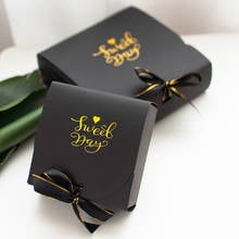 5Psc Gift Box Small Candy Boxes Paper Baby Shower Wedding Birthday Christmas Favor Packing Ribbon Present Boxes Packaging Marble 2024 - buy cheap