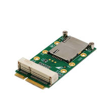 NEW Mini PCI Express Adapter For 3G 4G Module with USIM Slot MINI PCI E to Mini PCI-E Riser Card Support 3G/4G WWAN LTE GPS Card 2024 - buy cheap