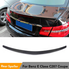 Carbon Fiber / FRP Rear Spoiler Trunk Boot Lip Wing for Mercedes Benz E Class C207 Coupe E200 E250 E300 E350 E500 2009 - 2012 2024 - buy cheap