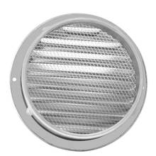 Stainless Steel Exterior Wall Air Vent Grille Round Ducting Ventilation Grilles Dropshipping 2024 - buy cheap