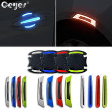 3D Car Reflective Sticker Tape Reflector Covers Fender Warning Bumper Strip Door Handle Bowl Cover Auto Exterior Accessories 2024 - buy cheap