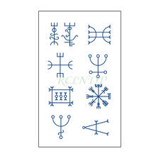 Waterproof Temporary Juice Tattoo Sticker Special  Cute Symbol Lasting Tattoo  Flash Tatoo Fake Tatto Body Art for Men Women Kid 2024 - buy cheap