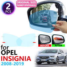Для Opel Insignia A B Vauxhall Holden MK1 MK2 2008 ~ 2019 полное покрытие зеркало заднего вида противотуманные непромокаемые противотуманные пленки аксессуары 2024 - купить недорого