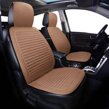 ZHOUSHENGLEE-fundas universales de lino para asiento de coche, para Hyundai, todos los modelos, elantra, terracan, accent, azera, lantra, tucson, iX25, i30, iX35 2024 - compra barato