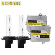 KYSQAIR-Kit de luz de xenón H7, 55W, H11, H3, H1, bloque de encendido de lámpara automática, balasto, faro de coche HID, kit de conversión 3000K, 4300K, 6000K 2024 - compra barato