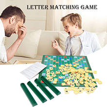 Juguetes educativos para niños y adultos, juego de mesa con letras a juego, juego divertido familiar Original o de viaje 2024 - compra barato