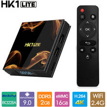 10pcs HK1 LITE TV BOX Android 9.0 Rockchip RK3228A Smart tv box Quad core 4K HDR 2.4G Wifi Google Player 2GB 16GB Set top box 2024 - buy cheap