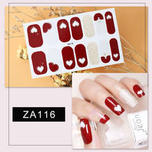 Full Cover Nail Stickers DIY Nail Decoration Accesoires Nails Decals Designer Self Adhesive Creative Patterned Nail Art Sticker 2024 - buy cheap
