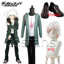 Anime Super Dangan Ronpa 2 DanganRonpa Nagito Komaeda Jacket Coat Cosplay Costumes Halloween Party For Women Men Free Shipping 2024 - buy cheap