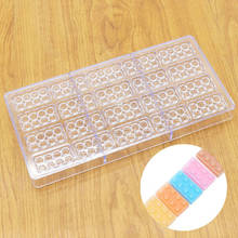 20 прямоугольные блоки Поликарбонат неразъемная форма для шоколада 3D леденец на палочке молд для кексов и конфет формы для кухонной выпечки инструменты для выпечки 2024 - купить недорого