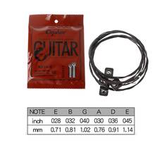 Cordas de guitarra clássica orphee com 6 peças 028-045 com núcleo de nylon revestido e56d 2024 - compre barato