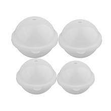 4x Sphere Ball Silicone Mold Wedding Party Xmas Dried Flower Ornament Mould 2024 - buy cheap